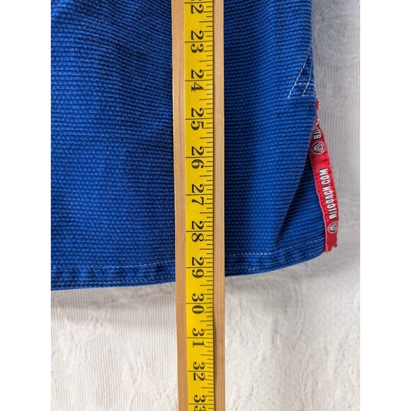 BJJ COACH ASSOCIATION OFFICIAL COMPETITION TRAINING BJJ Blue Gi UNIFORM A3 - Picture 12 of 16